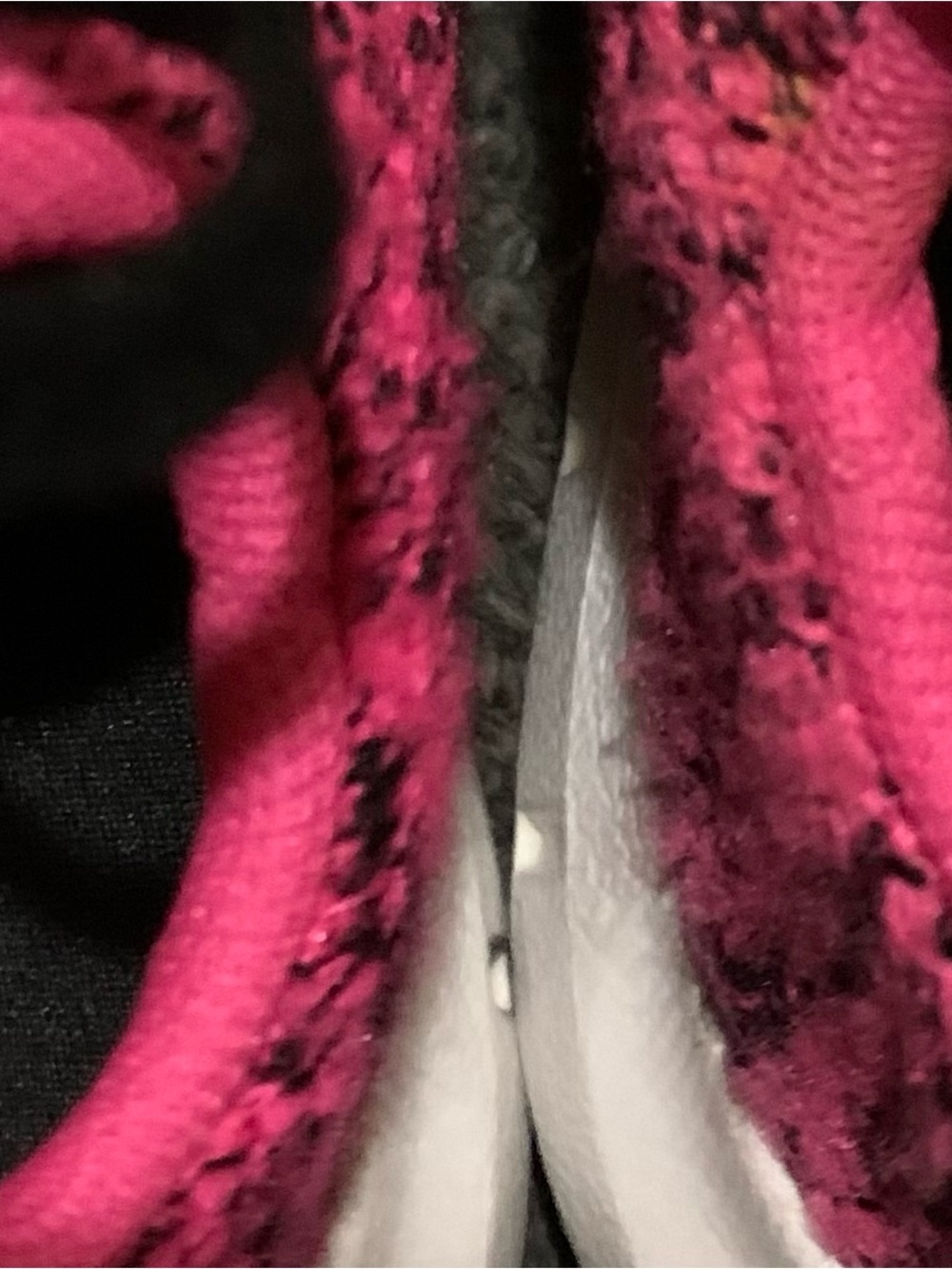 Girls Toddler Adidas Pink & Black Swift Run Sneaker Pink Black Sz.7K Please Read - Picture 5 of 6